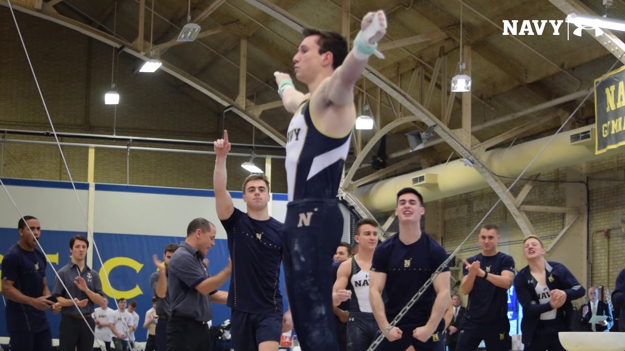 Navy Gymnastics Wins AllAcademy Championship YouTube