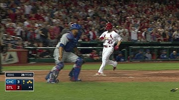 CHC@STL: Carpenter plates tying run with a sac fly