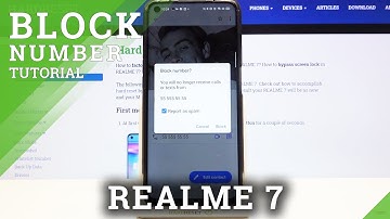 How to Block Number in REALME 7 – Block Calls & Texts