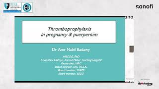 Thromboprophylaxis in Women’s Health Webinar