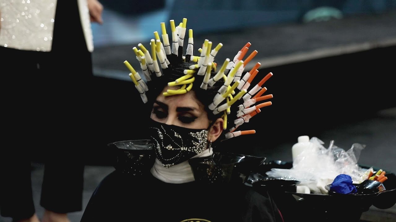 TEHRAN, hair perm master class,  Bianca Lux Russia & Simin Ftrferi Center Iran