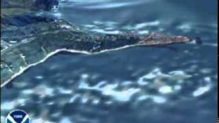 Tsunami inundation Animation - Anonae Japan