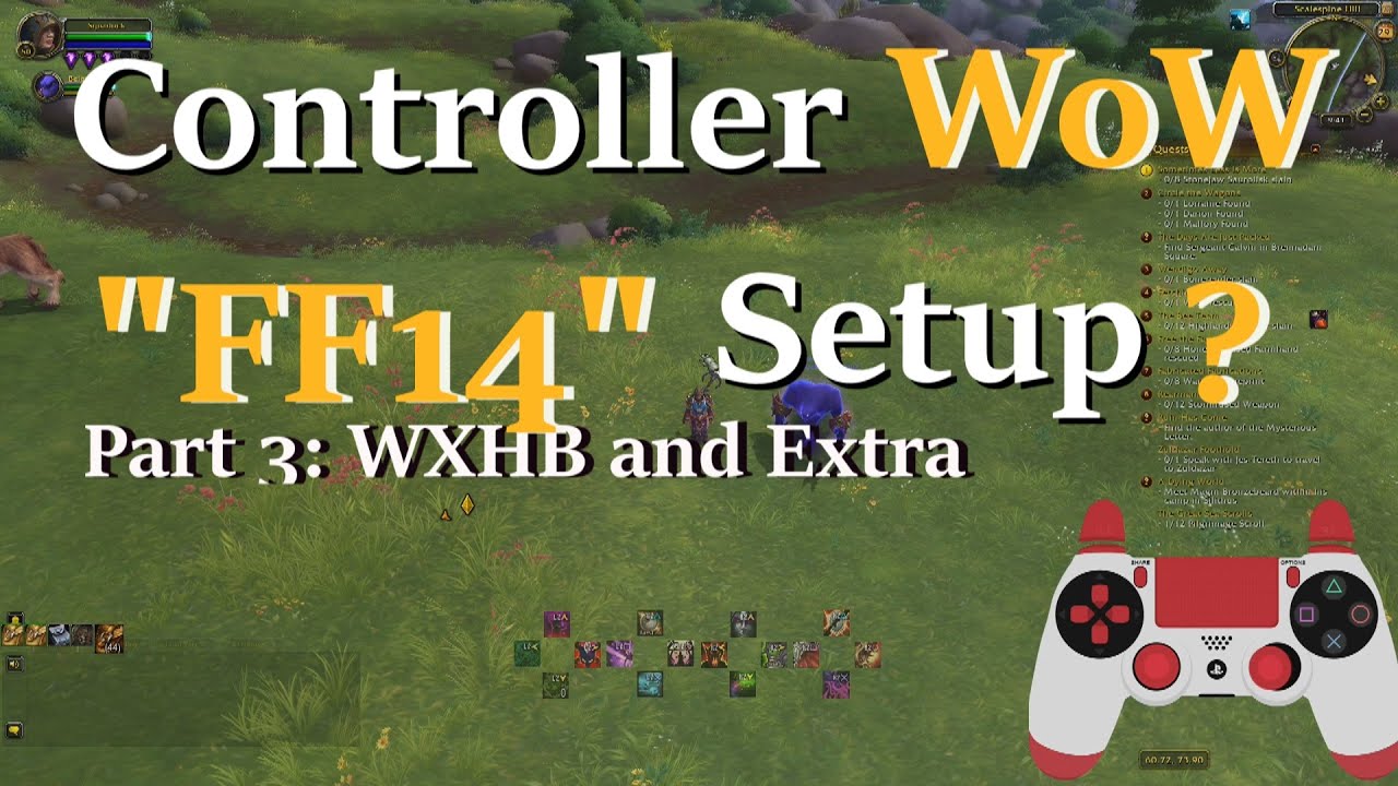WoW Controller Set up - FF14 style guide (Part 3: Double Tap!) - YouTube