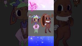 Cocoa and Bassie Speeddraw  #dandysworld
