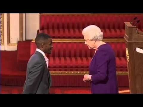 Chris Preddie receives his OBE - YouTube