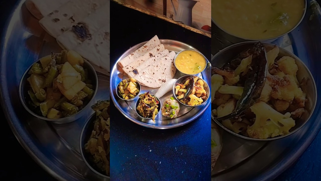 Today's Simple Lunch Thali 