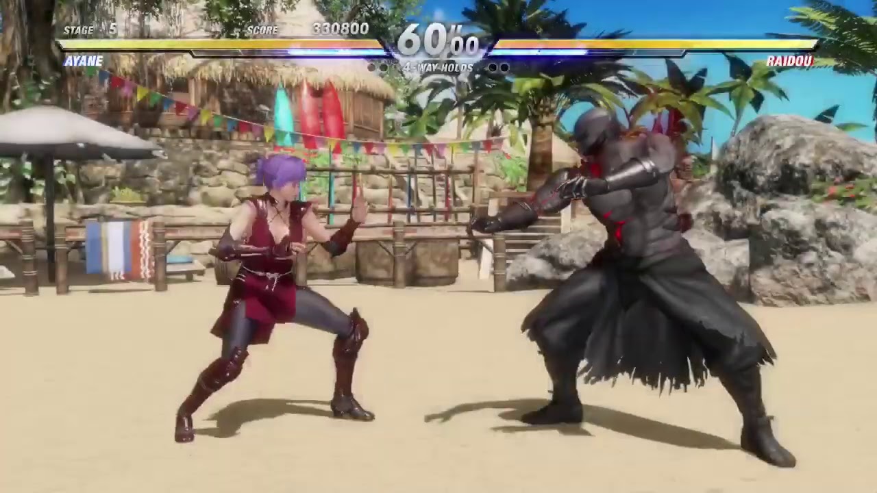 Dead or Alive 6 | Ayane VS Raidou - YouTube