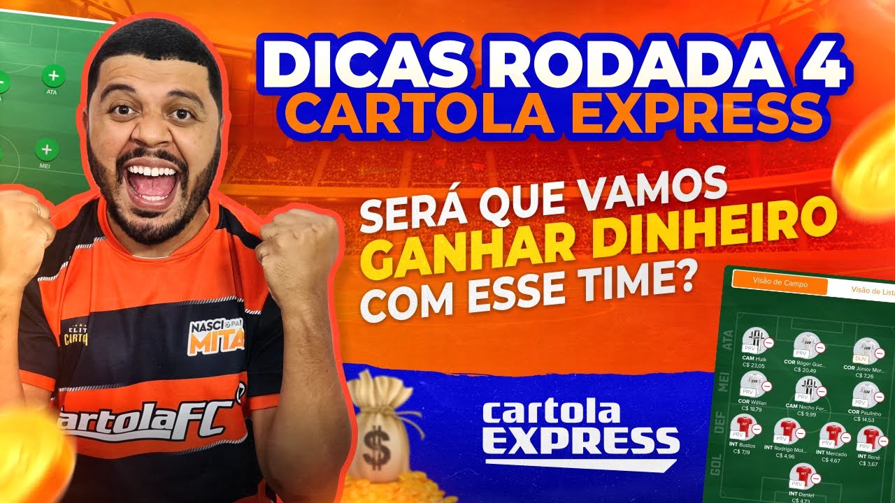 Cartola Express: veja um time de dicas para os jogos de 4ª feira da  Champions League, cartola express