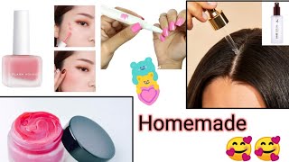 4 Homemade Products Ll Makeup Products L Diy Makeup Ll