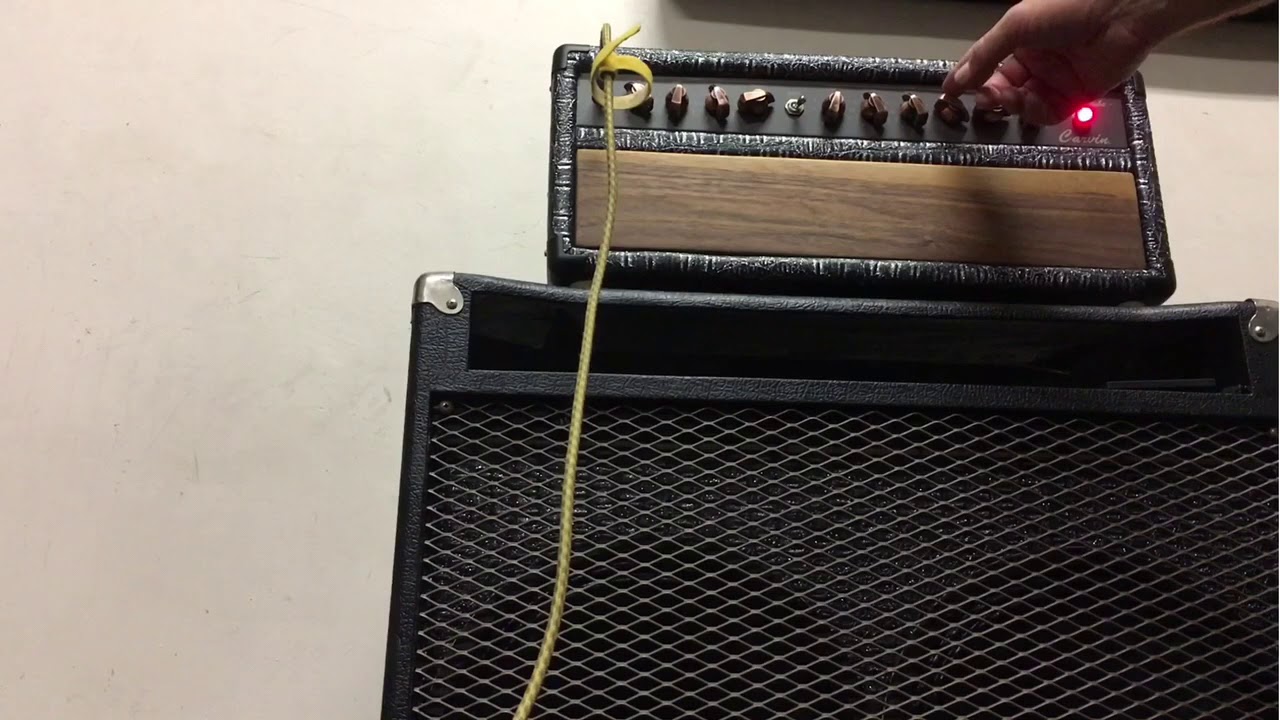 Custom Carvin VT50 Belair to head conversion) play through