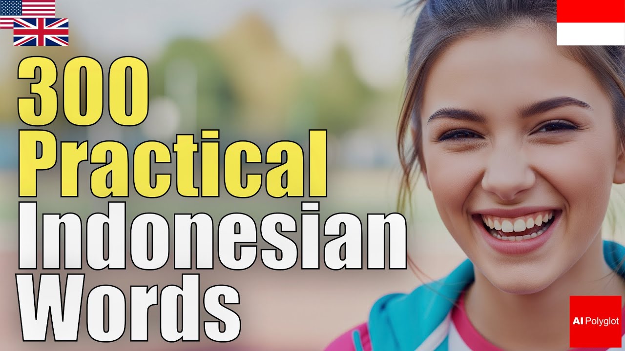 300 Practical Indonesian Words | Natural Listening | Must-Know