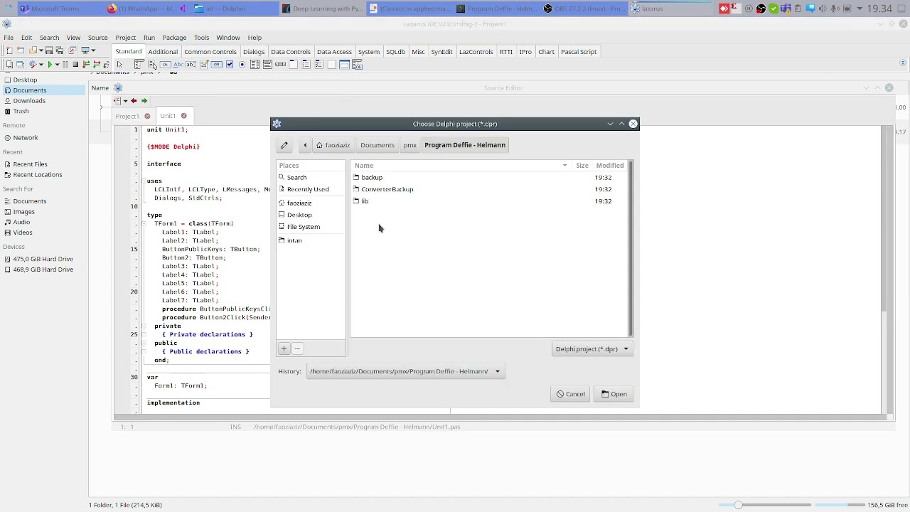 Convert Delphi To Lazarus Project
