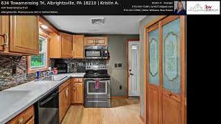 634 Towamensing Trl, Albrightsville, PA 18210 | Kristin A.