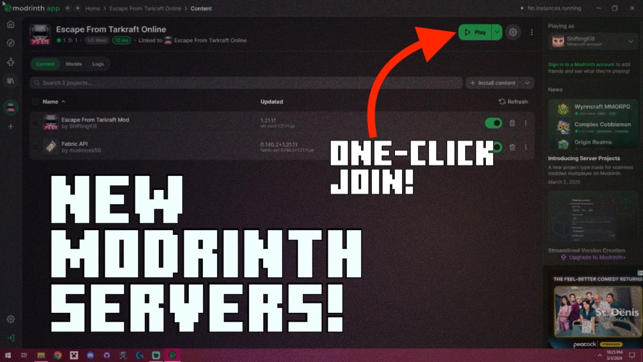 Run a Minecraft Server with REQUIRED Modpack + Auto-Join! #howto # ...