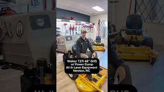 Best grass handling and cut in industry…Walker Information