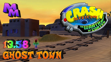 Crash Bandicoot: The Wrath of Cortex - Ghost Town - 13.58