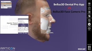 Bellus3D Dental Pro App VS Bellus3D Face Camera Pro screenshot 1