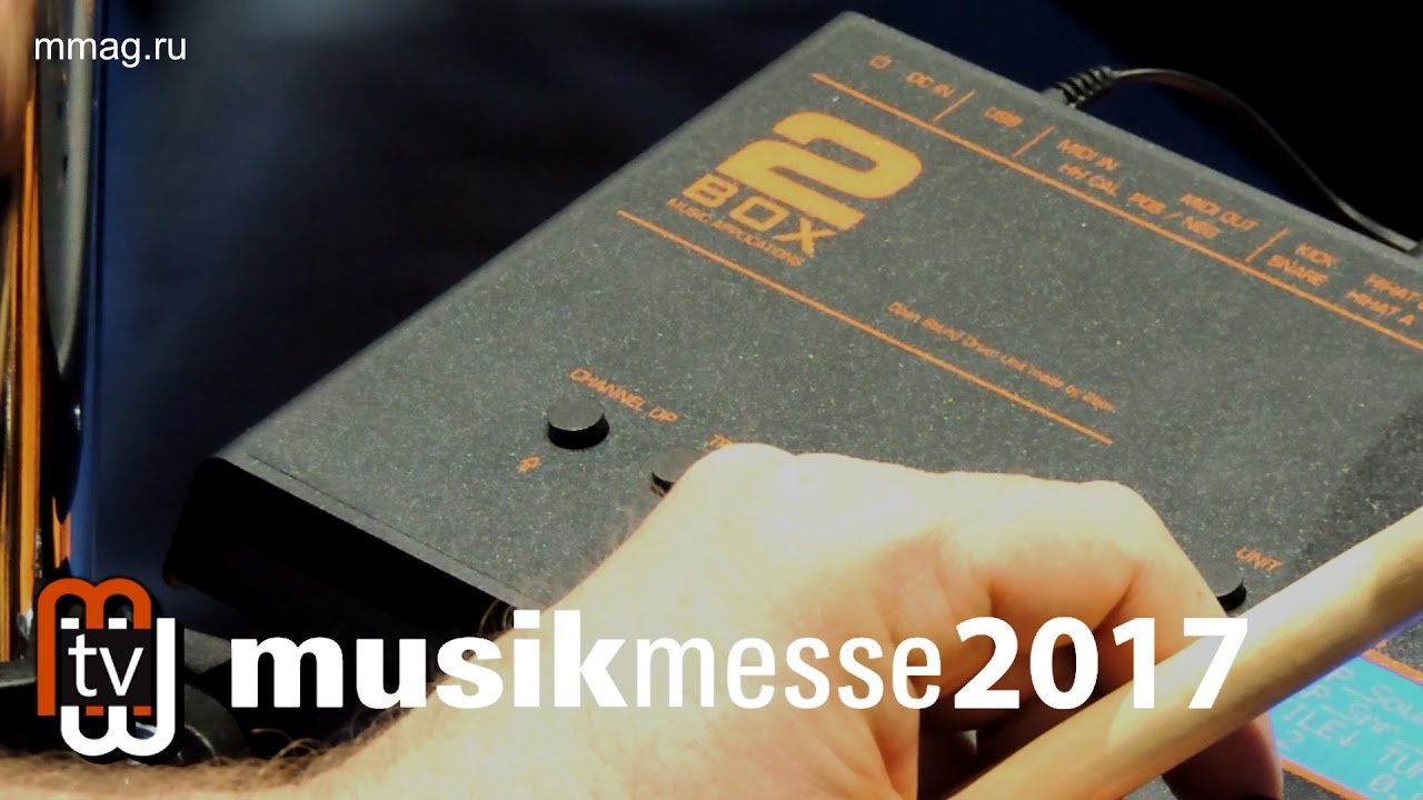 2box Drumlt three - уникальный барабанный модуль (Musikmesse 2017)