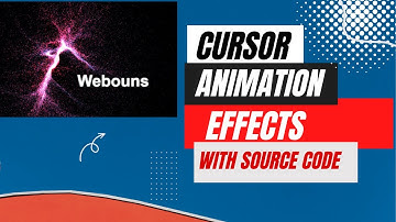 Cursor Animation Effects | On Mousemove, Mouseout & Mouse Stopped - Using HTML, CSS & Javascript