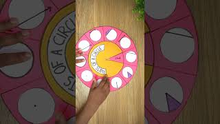 Parts of a Circle Working Model | Easy Math Project for School | DIY | Exhibition model for school