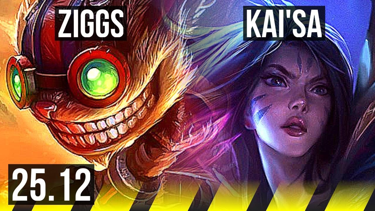 ZIGGS & Thresh vs KAI'SA & Rakan (ADC) | 11/4/18 | VN Challenger | 25.12