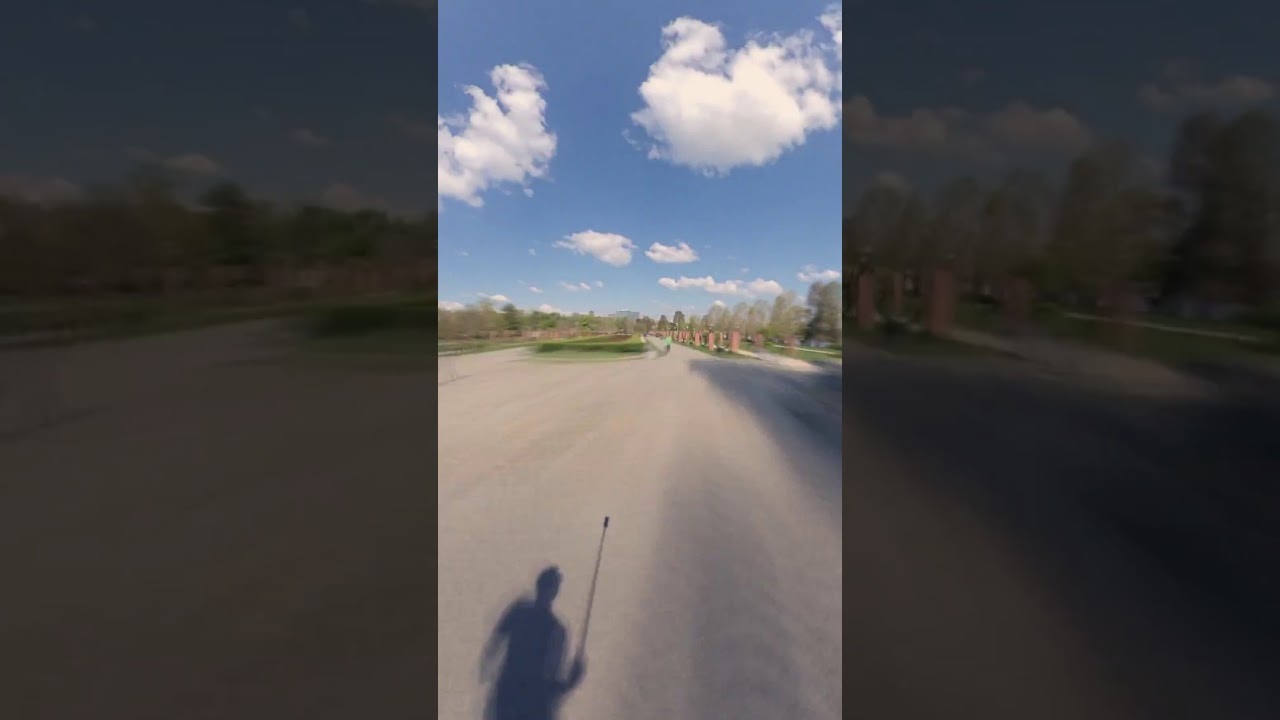 A timewarp run in Herastrau Park, in Bucharest