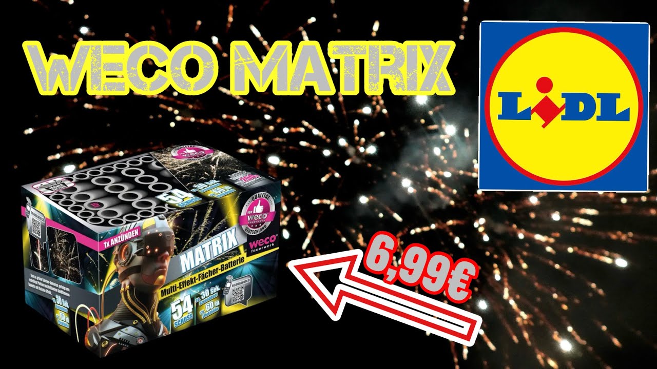 Matrix Batterie aus dem Lidl | Multi-Effekt-Fächer-Batterie | 6,99€ 