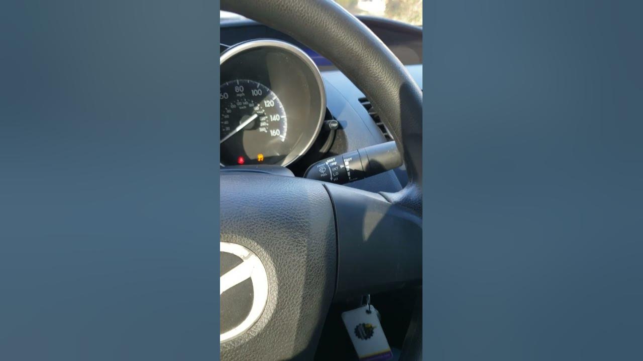 2012 mazda 3 AT light on and check engine - YouTube