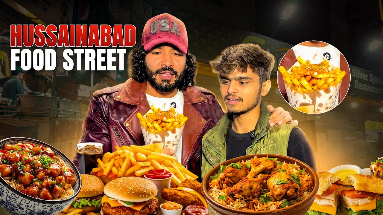 Karachi Street Food + Foreigner Prank | Ali Aizaz Full Comedy😂