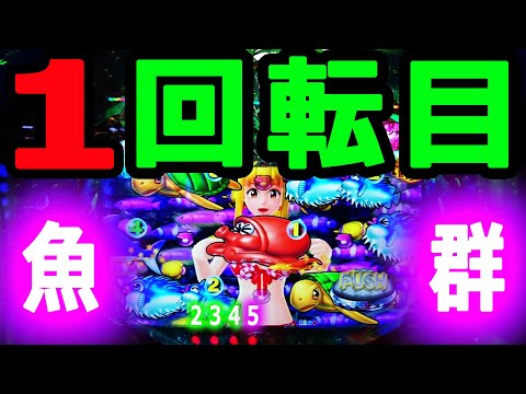 CR大海物語4☆55』炸裂☆朝一1回転目魚群！！！ - YouTube