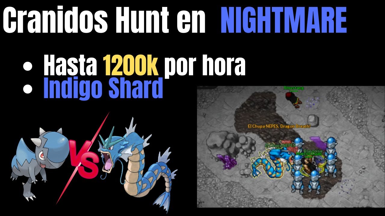 PoketibiaTK: Info de PokeXgames las 24 horas del dia: Nightmare World PXG