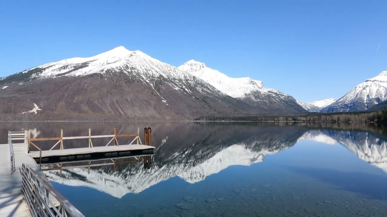 Lake McDonald, At Lake McDonald Lodge Glacier National Park