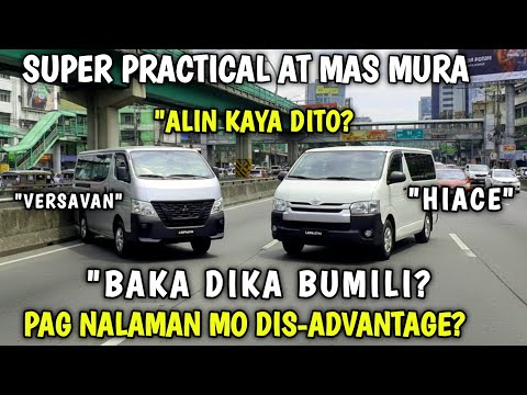 BAKA DI KANA BUMILI NG ISA SA DALAWANG ITO PAG NALAMAN MO ANG DIS-ADVANTAGE MGA 15 SEATER NA MURA ??