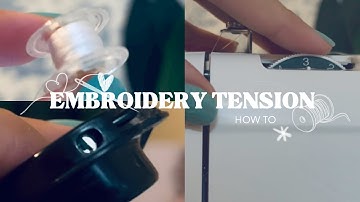 Embroidery Tension Explained