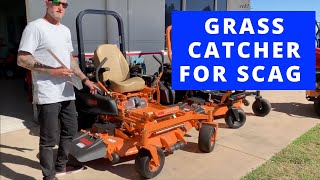 Catch Pro Grass Catchers - How to fit up to 3 popular models of Scag Ride on mower
