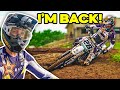 FINALLY BACK ON MY DIRT BIKE! | Christian Craig All Smiles Riding After 4 months