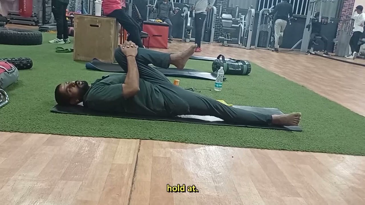 Gluteus Maximus Stretch - G Max Stretch - Hip extensor stretch