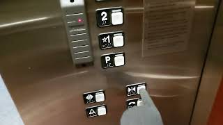 Fail: Schindler 300A Hydraulic Elevator at Unknown Location, Denver, CO