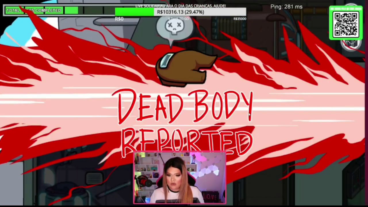 AMONG US: Rebeca Trans Jogando de Impostora (ft. Demi, Wanessawolf, Sabrinoca & Beeh Neto.)