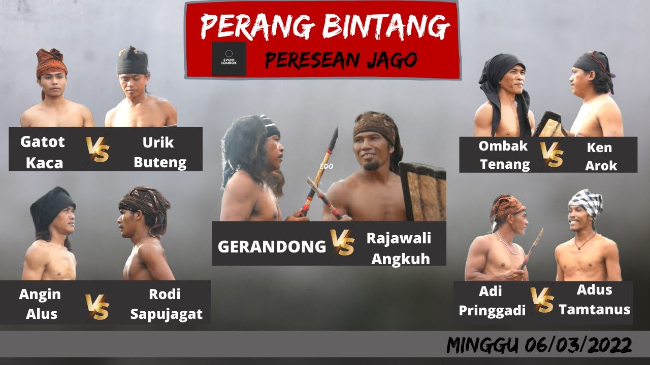 PEPADU PERESEAN BINTANG LOMBOK DESA JAGO 2022