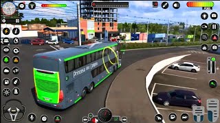 新作トヨタ ハイエース ゲーム - コーチ シティバン・ドライビングシミュレーター 2026：ミニバス・シム 3D - Android ゲームプレイ screenshot 1