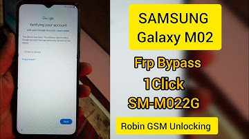 SAMSUNG M02 Frp Bypass Unlock Google Account 1Click (SM-M022G/DS) Easy Unlock With Pc  Android / 11