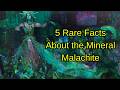 5 Rare Facts About The Mineral Malachite #malachite #history #nature #science #crystals #gems