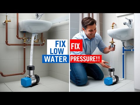 DIY Bathroom Water Pressure Pump & Motor Controller Install - YouTube