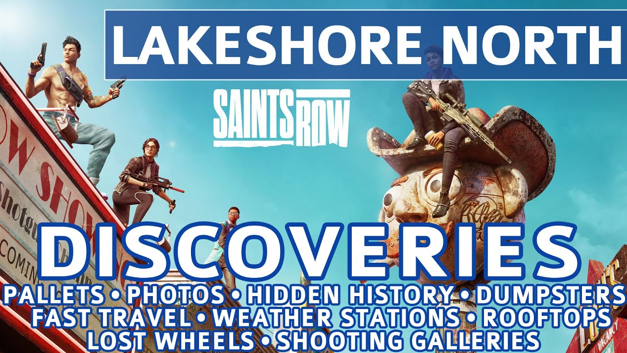 Saints Row Lakeshore North All Discovery Locations 100 YouTube saints-row-lakeshore-north-all-discovery-locations-100-youtube