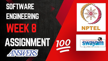Software Engineering Week 8 Assignment Answers | NPTEL | SWAYAM