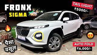 FRONX SIGMA TO ALPHA MODIFICATION ✅ 2025 FRONX MODIFIED ✅ FRONX 2025 ACCESSORIE