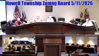 Howell Township Zoning Board Meeting 5/11/2026
