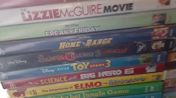 My VHS/DVD Collection Overview (2020 Edition)