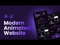 React.JS Modern Animated Website Step by step tutorial | React.JS tutorial